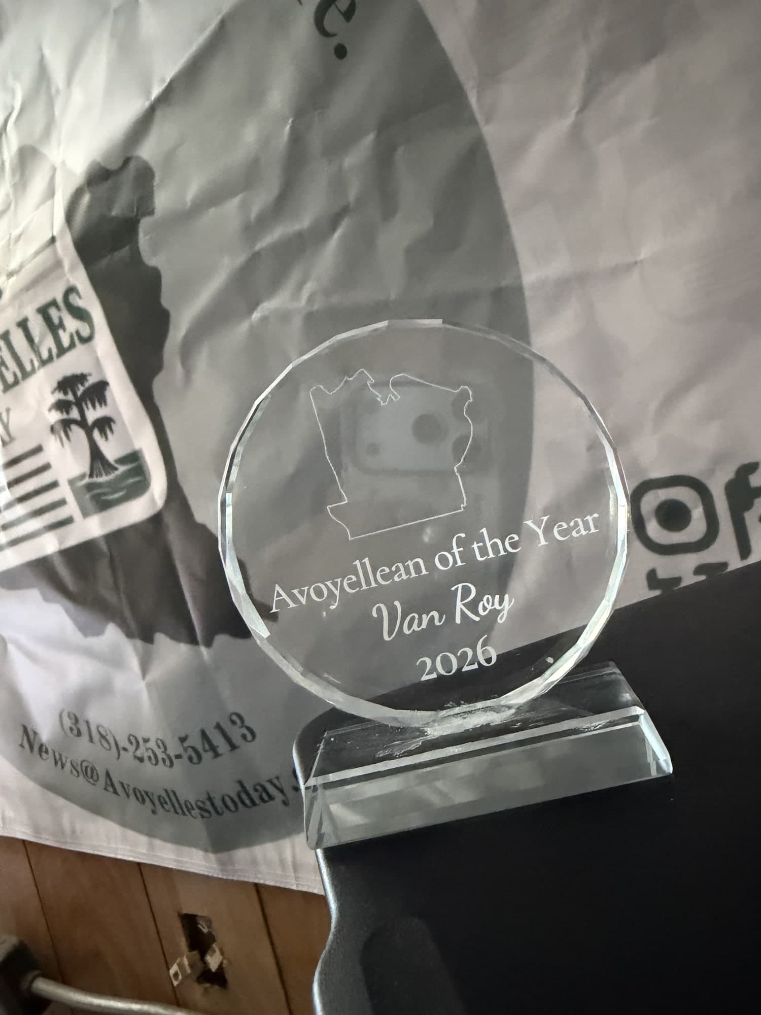 The 2026 Avoyellean of the Year award