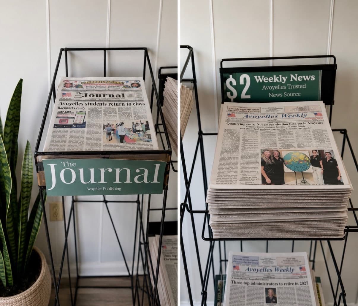 Local Avoyelles newspapers ready for readers